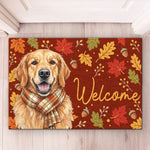 Custom Photo Home Decor Decorative Mat - Personalized  Christmas Birthday Gifts For Dog Cat Lovers, Dog Dad And Mom, Cat Owners - Leave With A Wag