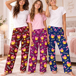 Custom Baseball Pajama Pants - Personalized Christmas Birthday Gifts For Baseball Lovers, Wife, Daughter, Besties, Sisters, Granddaughter, Grandma, Mom, Yourself - Play With Heart