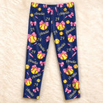 Custom Baseball Pajama Pants - Personalized Christmas Birthday Gifts For Baseball Lovers, Wife, Daughter, Besties, Sisters, Granddaughter, Grandma, Mom, Yourself - Play With Heart