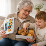 Custom Metal Tin - Personalized Birthday Gifts For Grandma, Grandpa - Sweet Little Joys Fresh From The Oven