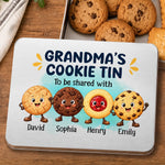 Custom Metal Tin - Personalized Birthday Gifts For Grandma, Grandpa - Sweet Little Joys Fresh From The Oven