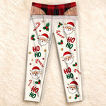 Custom Funny Pajama Pants - Personalized Christmas Birthday Gifts For Husband, Son, Grandson, Brother, Grandpa, Dad, Yourself - Tis The Season To Chill