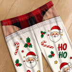 Custom Funny Pajama Pants - Personalized Christmas Birthday Gifts For Husband, Son, Grandson, Brother, Grandpa, Dad, Yourself - Tis The Season To Chill