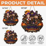 Custom Wood Sign - Personalized Halloween Decor, Anniversary Wedding Gifts For Husband And Wife, Him And Her - My Wicked Love