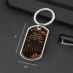 Custom Photo Keychain - Personalized Memorial Sympathy Gifts For Loss Of Mom, Dad - Love Lives On In Memories