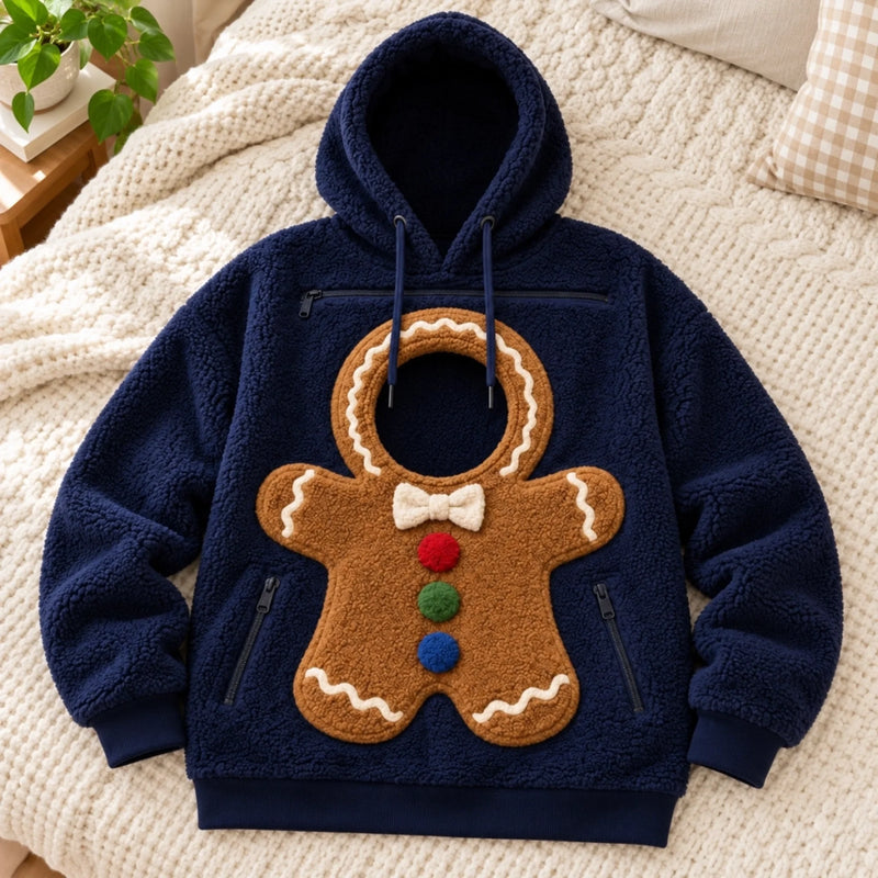Christmas Pet Pouch Hoodie - Christmas Birthday Gifts For Dog Cat Lovers, Dog Dad And Mom, Cat Owners - Paws In My Pouch