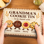 Custom Metal Tin - Personalized Birthday Gifts For Grandma, Grandpa - Sweetness To Share