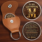 Custom Pocket Hug - Personalized Birthday Gift For Grandson, Granddaughter - Never Forget How Much I Love You