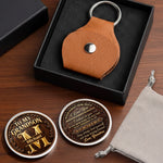Custom Pocket Hug - Personalized Birthday Gift For Grandson, Granddaughter - Never Forget How Much I Love You