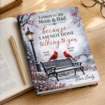 Custom Hardcover Journal - Personalized  Memorial Sympathy Gifts For Loss Of Mom, Dad - Your Memory Stays
