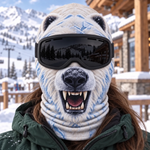 Custom Funny Ski Mask - Personalized Birthday Gifts For Ski Lovers - Chasing Fresh Powder