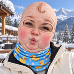 Custom Funny Ski Mask - Personalized Birthday Gifts For Ski Lovers - Apres All Day