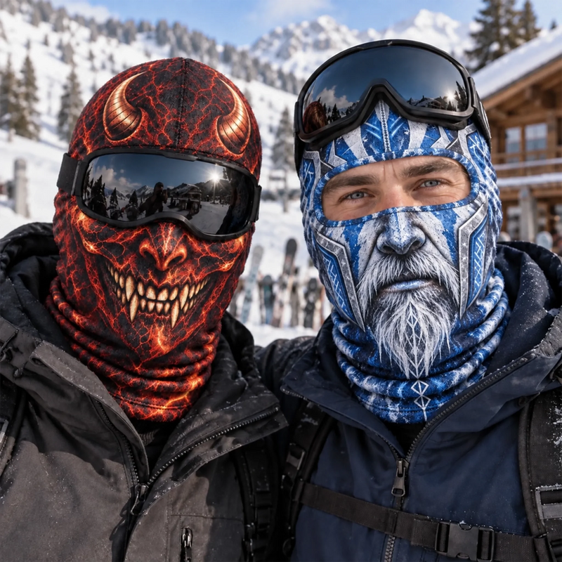 Custom Funny Ski Mask - Personalized Birthday Gifts For Ski Lovers - Life Is Better On Skis