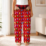 Custom Funny Pajama Pants - Personalized Christmas Birthday Gifts For Husband, Son, Grandson, Brother, Grandpa, Dad, Yourself - Santa Took The Day Off