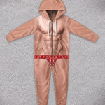Custom Onesie Pajamas - Personalized Christmas Birthday Gifts For Husband, Son, Grandson, Brother, Grandpa, Dad, Yourself - Bringing The Heat This Season