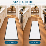 Custom Snowman Runner Rug - Personalized Christmas Birthday Gifts For Grandma, Grandpa - The Merriest Journey Of All