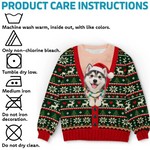 Custom Photo Ugly Sweatshirt - Personalized Christmas Birthday Gifts For Dog Cat Lovers, Dog Dad And Mom, Cat Owners - Making Christmas More Pawfect