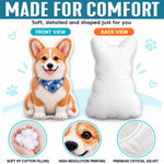 Custom Photo Shaped Pillow - Personalized Pet Memorial Sympathy Gifts For Dogs, Cats - Sweetest Furry Cuddle Buddy