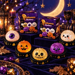 Halloween Dumpling Squishy Blind Box - Halloween Birthday Gifts For Mom, Dad, Brother, Sister, Kids - Glow Up Your Squish