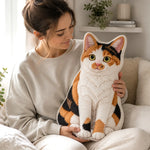 Custom Photo Shaped Pillow - Personalized Pet Memorial Sympathy Gifts For Dogs, Cats - Forever Loved