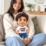 Custom Photo Shaped Pillow - Personalized Anniversary Wedding Gifts For Husband And Wife, Him And Her - Forever Us