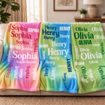 Custom Blanket - Personalized Birthday Gifts For Mom, Dad, Brother, Sister - Little Trouble Maker