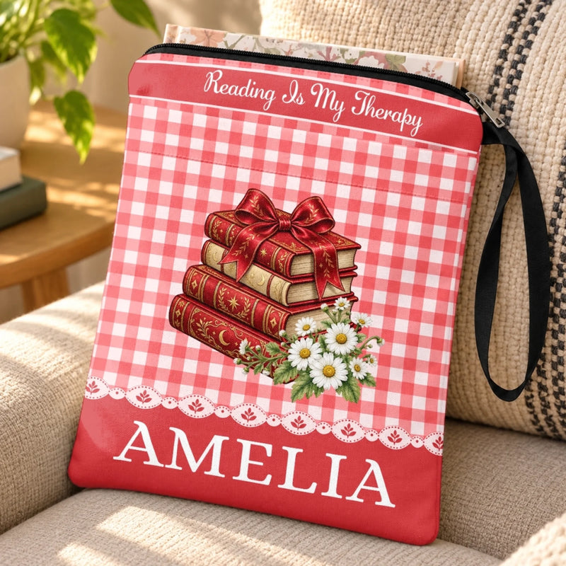 Custom Book Sleeve - Personalized Bookish Gifts For Book Lovers, Bookworms, Readers - Lost In A World Of Stories