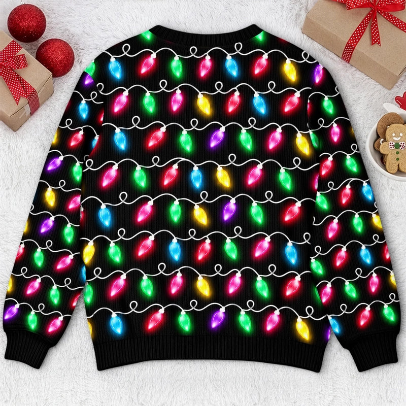 Custom Photo Christmas Dog Gifts - Personalized Ugly Sweatshirt