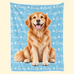 Custom Dog Photo Gifts For Dog Lovers - Personalized Blanket