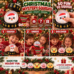 Christmas Dumpling Squishy Blind Box - Christmas Birthday Gifts For Mom, Dad, Brother, Sister, Kids - Merry Squish, Happy Hearts