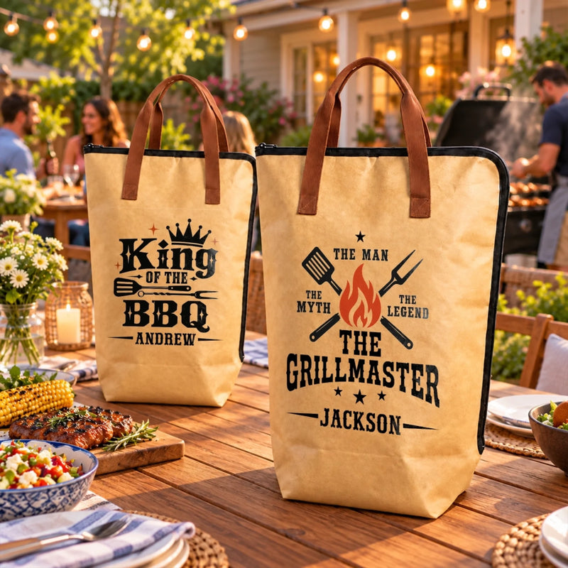 Custom Grillmaster Gifts For Men - Personalized BBQ Blanket