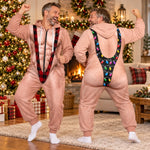 Custom Funny Christmas Gifts - Personalized Adult Onesie