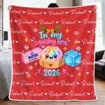 Custom Dumpling Squishy Hunting Gifts For Kids - Personalized Blanket