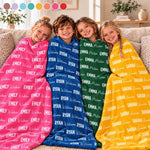 Custom Name Gifts For Kids - Personalized Blanket