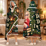 Custom Do Not Disturb I'm Reading Gifts For Book Lovers, Bookworms, Readers - Personalized Snuggle Blanket