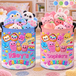 Custom Squishies Kids Gifts - Personalized Laundry Basket
