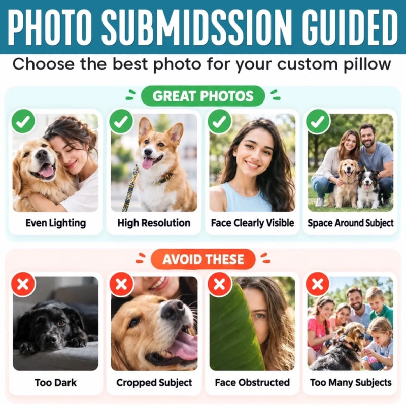 Custom Photo Angel Keepsake Decor - Personalized Shaped Pillow
