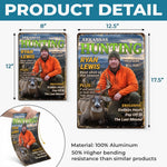 Custom Photo Hunting Best Shot of the Season Gifts - Personalized Metal Sign