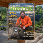 Custom Photo Hunting Best Shot of the Season Gifts - Personalized Metal Sign