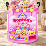 Custom Name Squishy Collection Kids Gifts - Personalized Laundry Basket