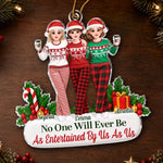 Custom Christmas Friends Gifts - Personalized Acrylic Ornament
