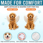 Custom Photo Angel Wings Pet Gifts - Personalized Shaped Pillow