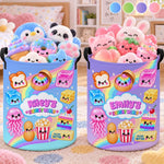 Custom Squishy World Kids Gifts - Personalized Laundry Basket