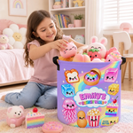 Custom Squishy World Kids Gifts - Personalized Laundry Basket