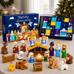 Custom Nativity Christmas Countdown - Personalized Nativity Advent Calendar