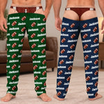 Custom Football Lover Name Gifts - Personalized Pajama Pants