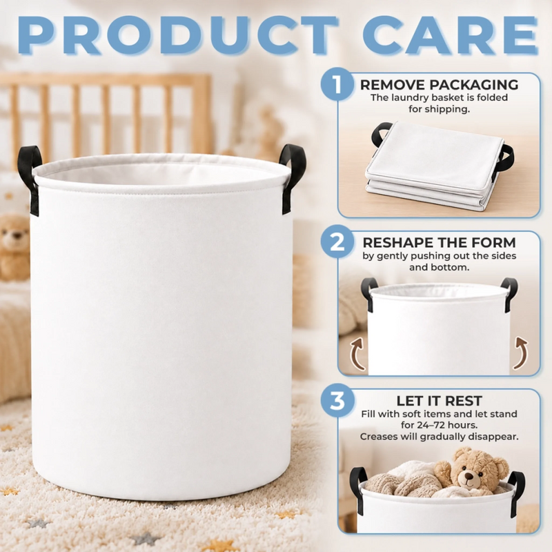 Custom Name Squishies Store Gifts for Kids - Personalized Laundry Basket
