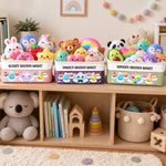Custom Name Squishy Toy Gifts for Kids - Personalized Storage Basket
