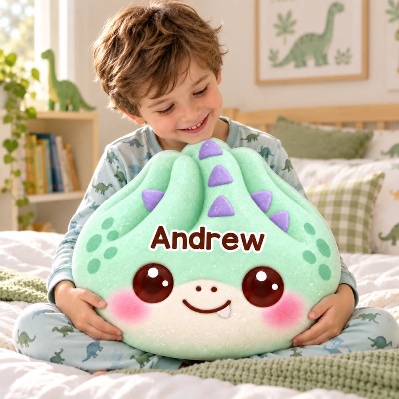 Custom Name Kawaii Animal Gifts for Kids - Personalized Shaped Pillow