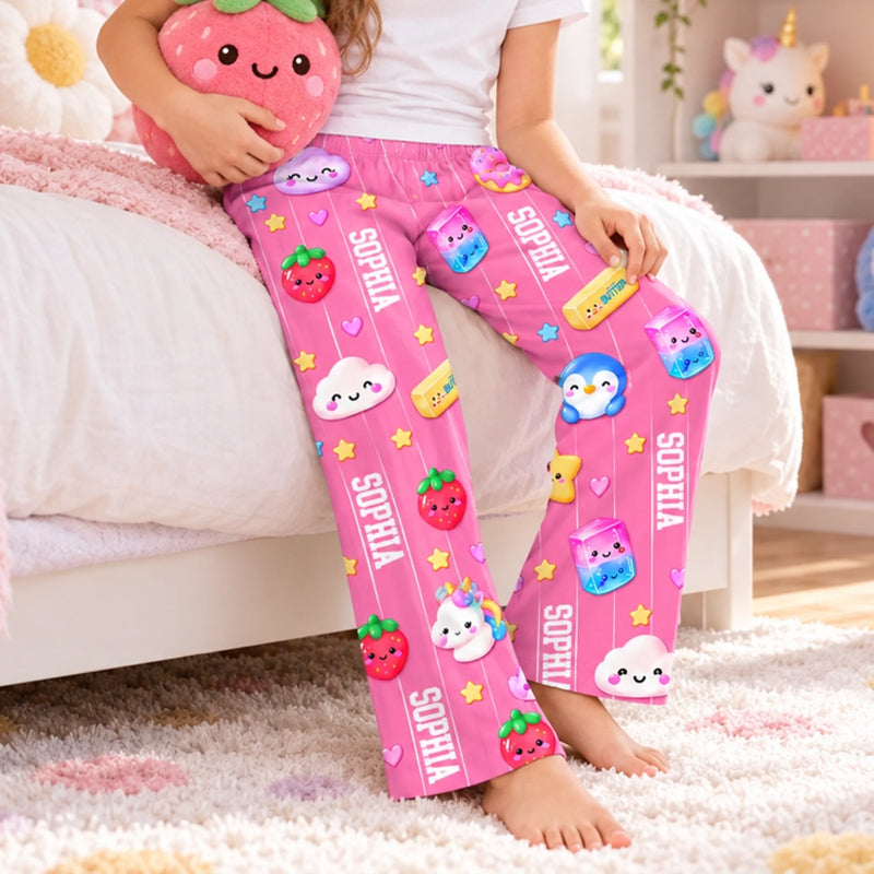 Custom Name Squishy Gifts for Kids - Personalized Pajamas